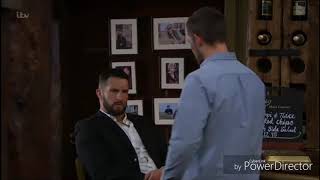 Emmerdale - Ross Grabs Ollie and Warning Him Off (26th June 2018)