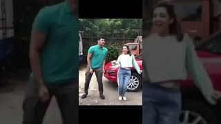 Bellam konda Srinivas & Kajal Aggarwal Funny Dance Video | Telugu Shorts #shorts