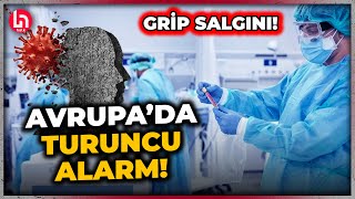 Grip salgını Avrupa'yı kasıp kavuruyor! Belçika'da maske takma çağrısı yapıldı!