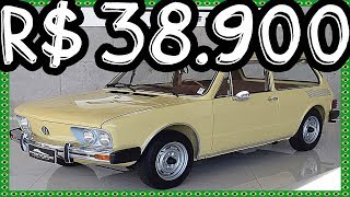 R$ 38.900 PASTORE Volkswagen Brasília 1600 1978 Bege Jangada aro 15 MT4 RWD 1.6 Boxer-4 65 cv VW