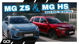 Welches SUV hat die Nase vorne? Der neue MG ZS \u0026 Der MG HS