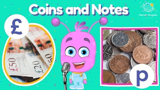 British Coins and Notes | Sing Along Song