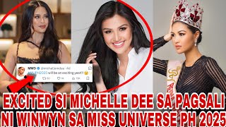 Michelle Dee Excited sa pinsan nyang si WinWyn Marquez para sa Miss Universe Philippines 2025