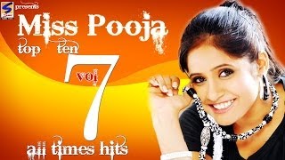 Miss Pooja Top 10 All Times Hits Vol 7 | Non-Stop HD Video | Punjabi New hit Song -2016