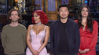 Canada's Simu Liu is Taking Over SNL With Saweetie!