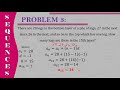 Word problems involving arithmetic sequence