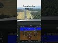 Scary landing at 3700 feet airfield KHSP   #landing # cessna 172 #vatsim #highestmountain #msfs