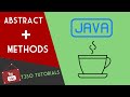 Java Object Oriented Programming 75 - Abstract Methods in Java