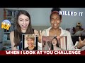 When I look at You Challenge - Katrina Velarde & Elaine Duran (REACTION)