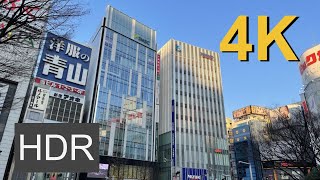 【4K HDR】Walk in Tokyo Shinjuku East (東京新宿東口) 2021-02