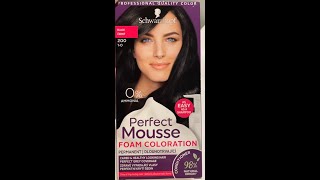 Schwarzkopf Perfect Mousse Black | Nina Gilhousen