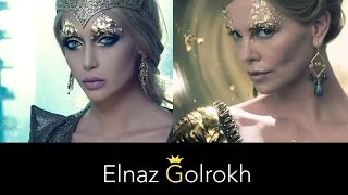 Halloween Makeup Tutorial | Inspired by Charlize Theron's role |Elnaz Golrokh