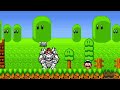 super mario bros. but you are bowser enemies are mario characters