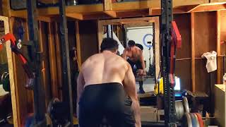 445 lbs (195 kg) rack pulls for 10