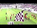 京都サンガf.c.ウォーミングアップの様子【2024年5月19日 vs サンフレッチェ広島＠サンガスタジアム】