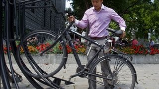 A new kind of bike rack