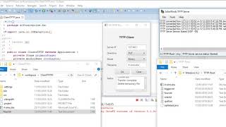 The final result - JavaFX Trivial FTP desktop client application