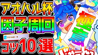 【ウマ娘】アオハル杯『極意 10選！』因子周回編！アオハル杯周回の「コツ」「ローテ」「デッキ」「立ち回り」「育成法」etc【NottinTV ウマ娘プリティーダービー チャンミ】