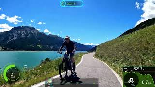 Ultimate 30 minute Fat Burning Indoor Cycling Workout Alps South Tyrol Garmin 4K Video