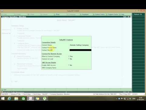 Tally.ERP9 Tally.NET Remote Settings Before (REL 4.93) Tally.ERP9 Tally.NET Remote Settings Before (REL 4.93)