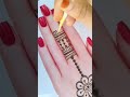 Easy & Simple Flower Mehndi Design for Back Hand