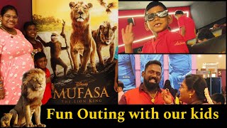 Evening Outing with our kids | Mufasa Movie time | Family fun | #ungalpandiyamma