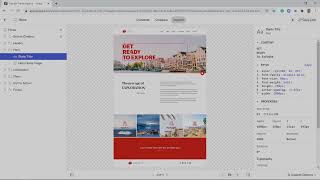 Design of an Angular application. Introduction to the Design System object