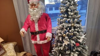 Gemmy 2021 Life size Dancing Santa