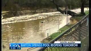 Barton Springs Pool reopens Friday