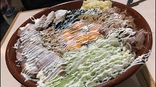 【大食い】総重量6.8キロ　冷やしたぬき+α【デカ盛り】