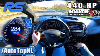 440HP FORD FOCUS RS MK3 on AUTOBAHN [NO SPEED LIMIT] by AutoTopNL
