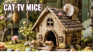 Cat TV for Cats to watch Mice Exploring & Playing | 8 hour Ultimate Cat TV 4k 60fps