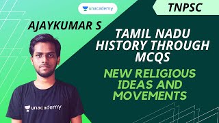 Tamil Nadu History through MCQs/New Religious Ideas and Movements/Group I/Group II |TNPSC| AJAYKUMAR