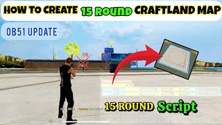 15 ROUND CRAFTLAND MAP | OB51 UPDATE | #LB2GAMER