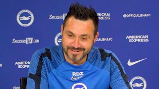 'We respect Conference League but we must try for EUROPA!' | Roberto De Zerbi | Brighton v Man City