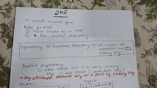 2NF || SECOND NORMAL FORM IN DBMS WITH EXAMPLE