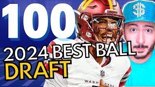 Spags' 100th Streamed Draft | 2024 Best Ball Draft #100