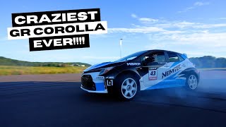 First Test with our 500hp GR Corolla!!  (Drift machine)