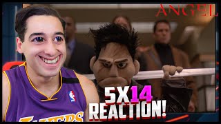 PUPPET ANGEL🤣🤣🤣! *Angel* 5x14 'Smile Time' Reaction!