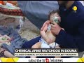 Chemical arms watchdogs in Douma