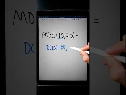 Você Sabe Calcular O MDC (Máximo Divisor Comum) De Cabeça??? - YouTube