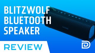 BlitzWolf BW-WA2 20W Wireless Bluetooth Speaker TWS NFC Bass Soundbar Review