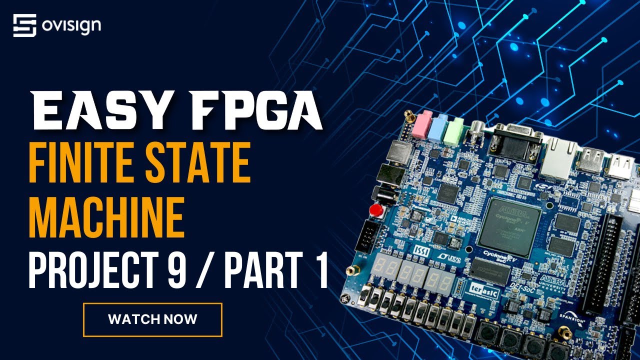 FPGA Project 09 Part1 - EASY FPGA Finite State Machine - YouTube