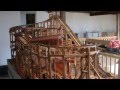 Wooden roller coaster model (Mustang). Wooden roller coaster model (Mustang).
