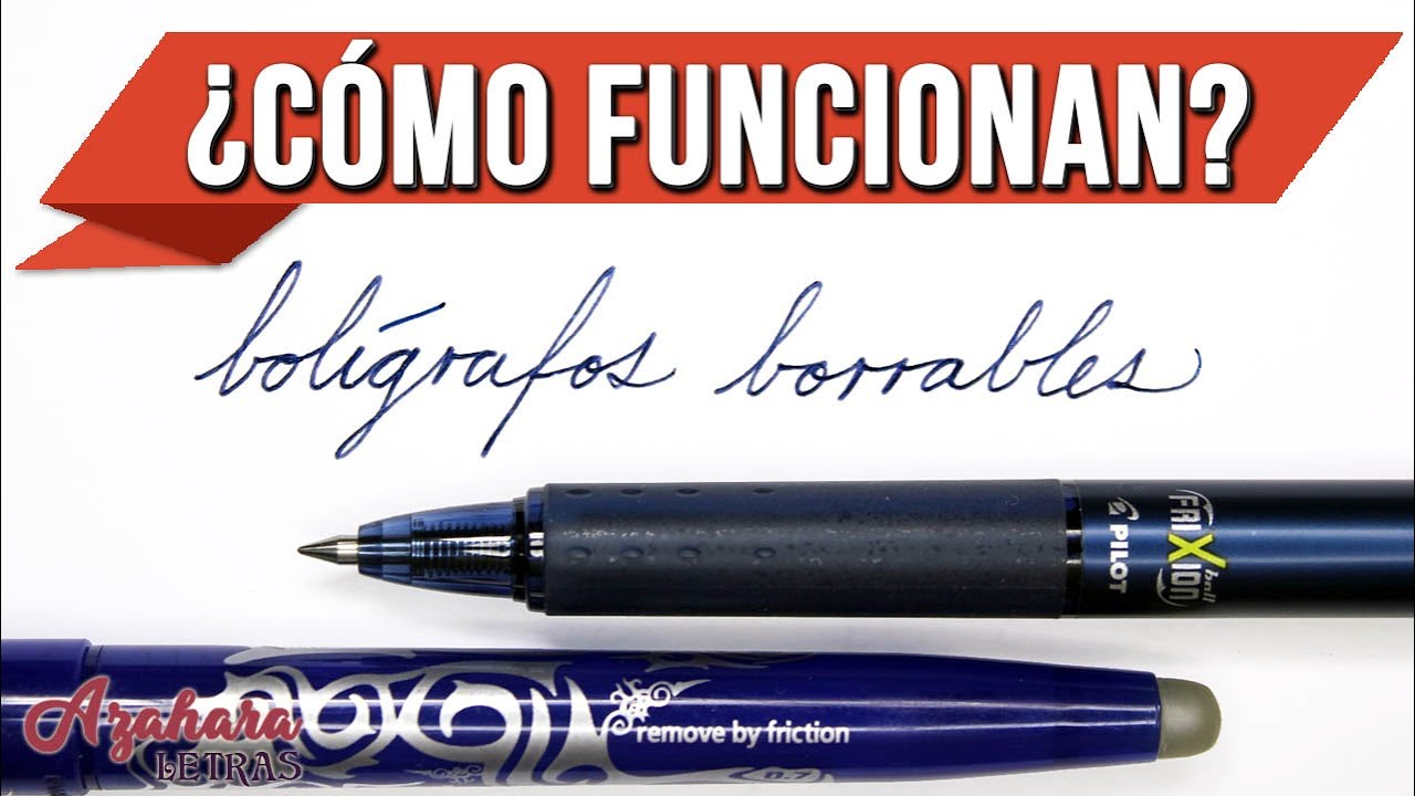 рџ љпёџ вїcг Mo Funcionan Los Bolгќgrafos Borrables Youtube