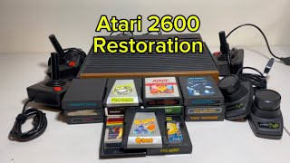 Restoring vintage Atari 2600 - Retro Console Restoration.