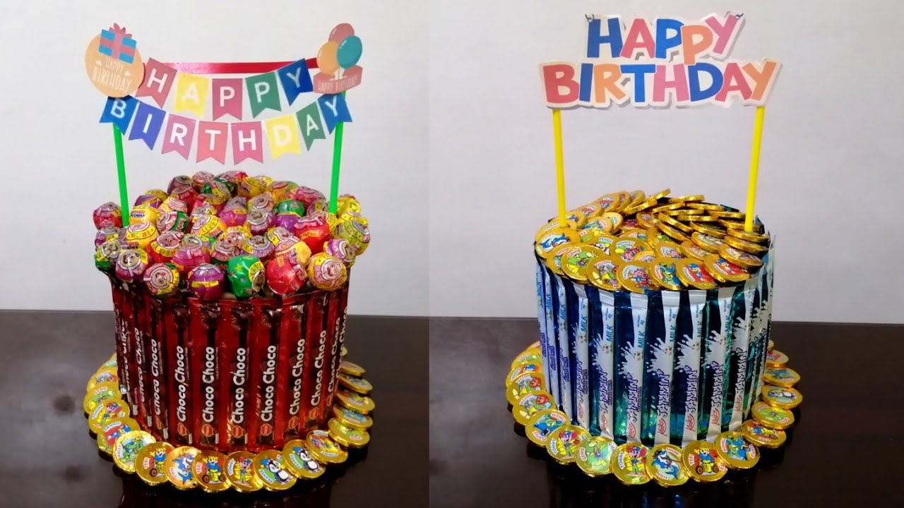 DIY MINI CANDY CAKE V2.0 - YouTube