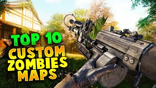 Top 10 BO3 Custom Zombies Maps I've Played