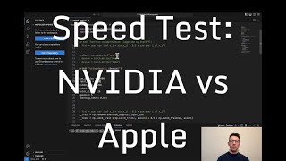PyTorch Speed Comparison: NVIDIA 3070 GPU vs Apple M3 CPU vs Apple GPU
