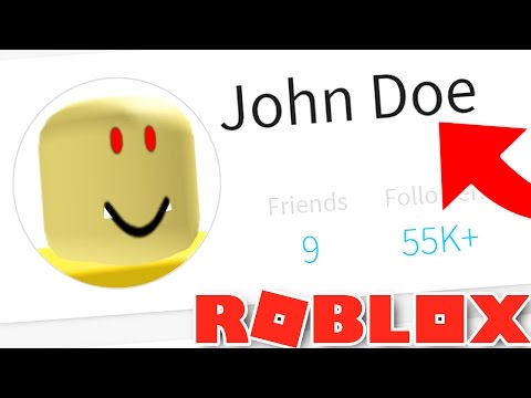 Do Not Add John Doe Account As A Friend In Roblox - 